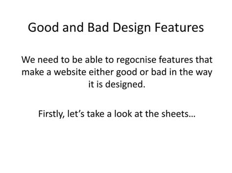 Image result for Good Design Features