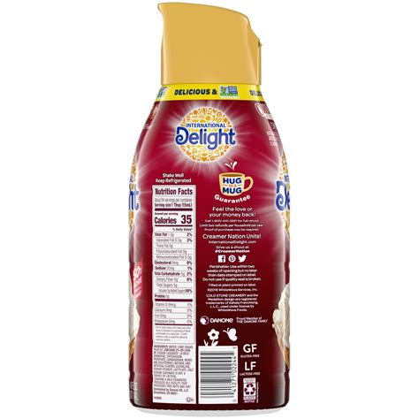 International Delight Cold Stone Creamery Sweet Cream Coffee Creamer 48 ...