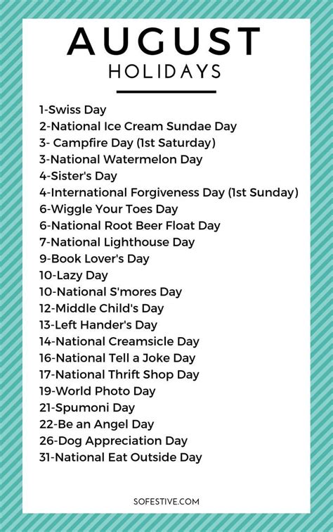 Holiday August 9th: What to Celebrate This Year