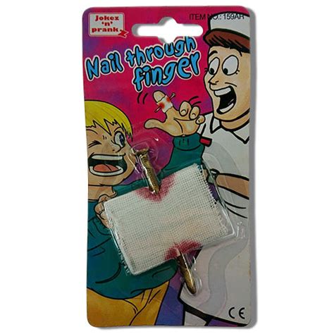 Nail Through Finger – Green Gold Store