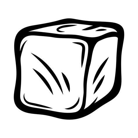 Frozen ice cubes for drinks 553481 Vector Art at Vecteezy