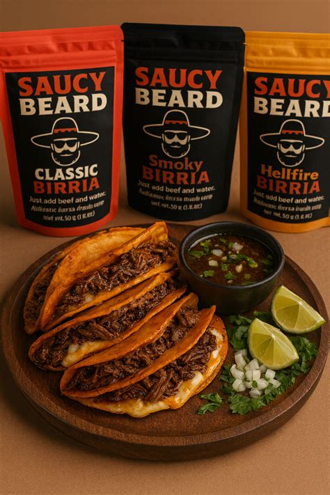 Easy Birria Tacos Recipe | Saucy Beard Birria Seasoning – Saucy Beard BBQ