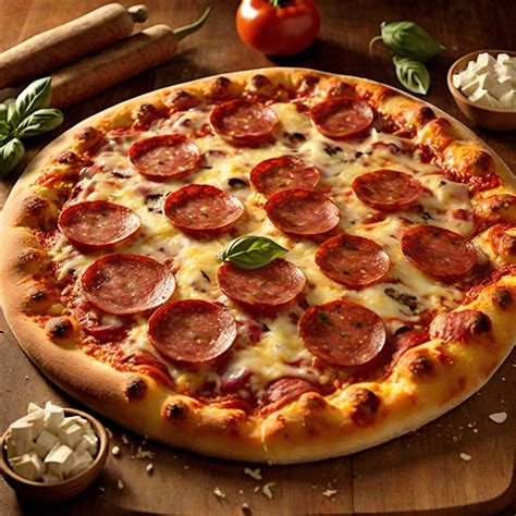 Italian Pepperoni Pizza Recipe