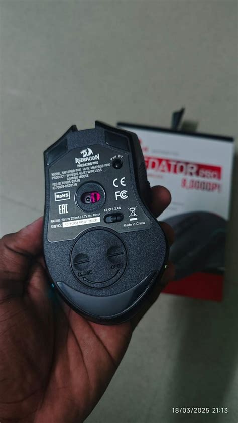 Predator Pro M612 PRO RGB Wireless Mouse