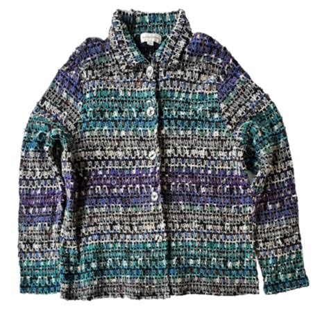 Drapers & Damons Sweater Jacket Womens Button Up XL... - Depop