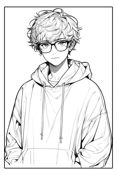 Pin by Sharina Rivera on Sarah 8 s | Manga coloring book, Color drawing art, Coloring pages for boys