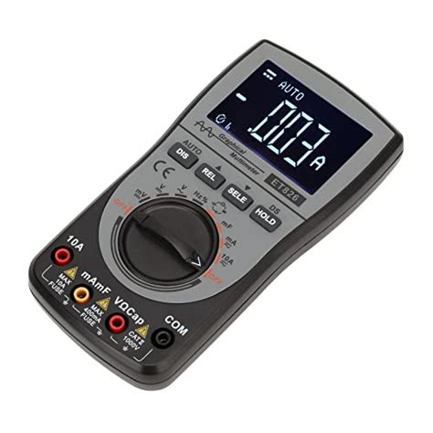 Ubervia® Multimeter, High Accuracy Auto Manual Range Portable ...