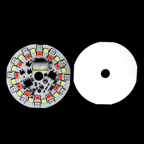 [RGB] 9 Watt 45mm AC DOB Led Circular PCB for Led Bulbs- Red, Green