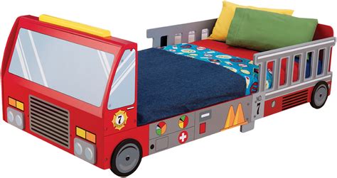Amazon.com : Carter's 4 Piece Toddler Bed Set, Fire Truck : Firetruck ...