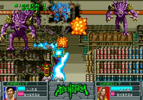 Image result for Alien Storm Arcade Gameplay