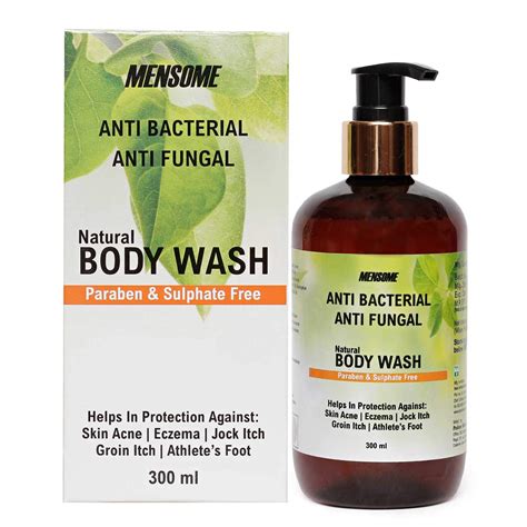 Buy MENSOME Natural Anti Bacterial & Anti Fungal Body Wash Gel ...