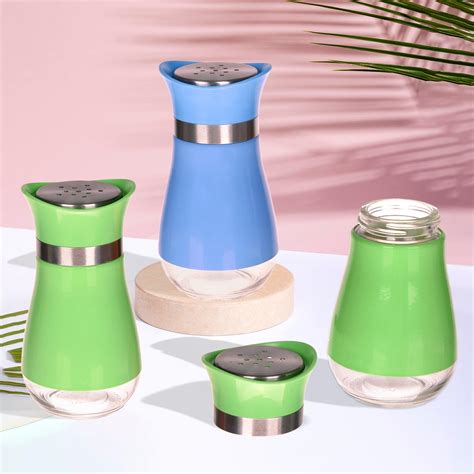 Buy Kuber Industries Salt Shaker Box | Stainless Steel Pepper Shaker ...