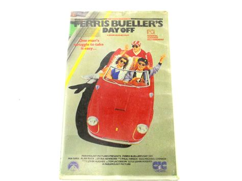Vintage Ferris Bueller's Day Off VHS Rare Cover India | Ubuy