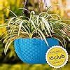 Kraft Seeds by 10CLUB Euro Hanging Planters - 5 Pcs (7 Inch, Multicolor ...