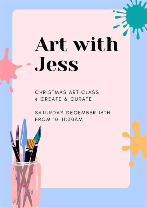 Kid’s Christmas Art Class, Create & Curate, Indiana, December 16 2023 ...