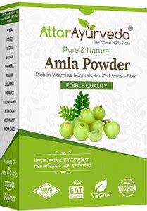 Attar Ayurveda Pure Amla Powder For Hair Growth - Price in India, Buy ...