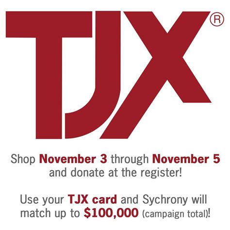 From November 3 through November 5, 2023, TJ Maxx and Marshall's customers… | Food Bank of ...