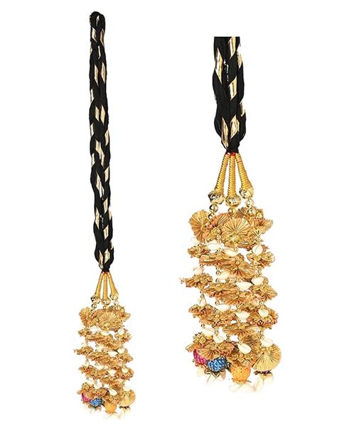 VTN Women's Patiala Shahi Parandi/Paranda Traditional Hair Accessory ...