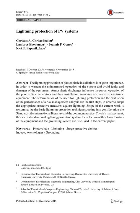 PV System Lightning Protection 的图像结果