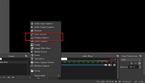 Image result for OBS Display Capture