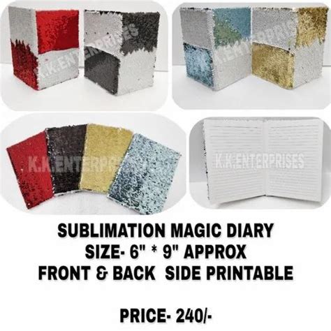 Sublimation Diary - SUBLIMATION DIARY Manufacturer from Mumbai