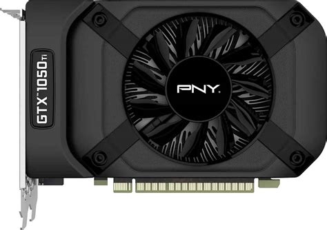 PNY NVIDIA GeForce GTX 1050 Ti VCGGTX1050T4PB 4 GB GDDR5 Graphics Card ...