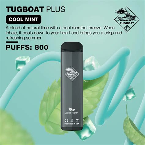 Tugboat Plus Cool Mint Vape – VapeMonk