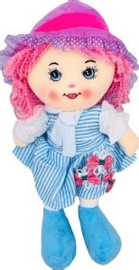 CREATIVEVILLA Blue Olivia Candy Rag Doll Stuffed Plush Soft Toy Doll ...