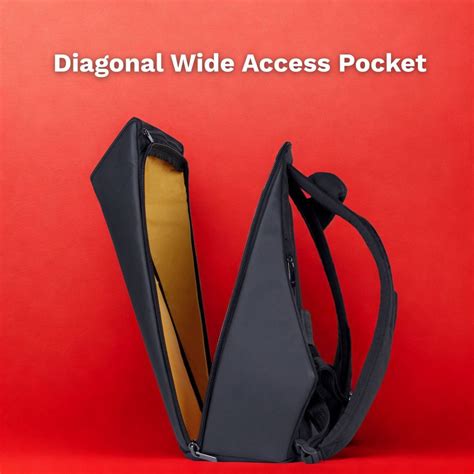 Ghost Slasher Laptop Backpack 25L | Bold Diagonal Opening, Hard Shell ...