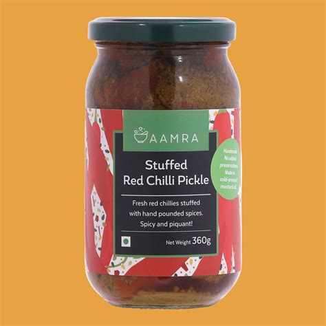 Gobhi Gajar Shalgam & Stuffed Red Chilli Pickle Combo | Buy Pickles ...