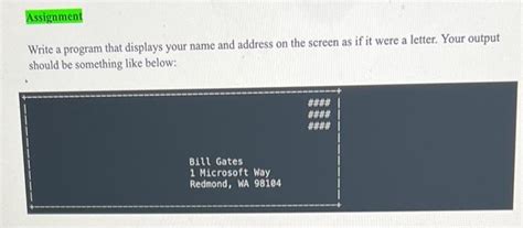 Image result for Write a C Program That Display Your Nam Age Address Using Function