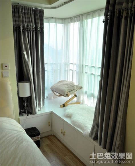 美式卧室窗帘装饰效果图 – 设计本装修效果图