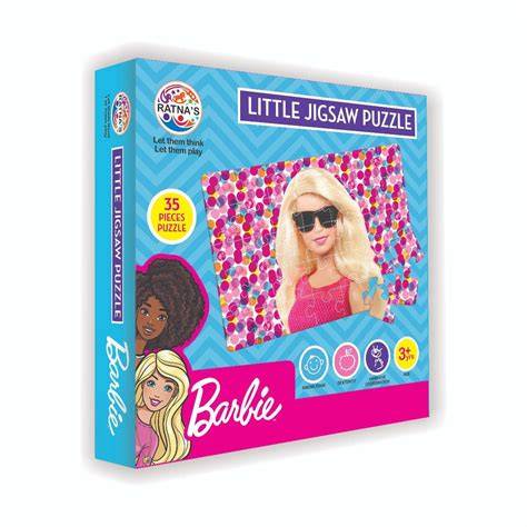 Buy Barbie Little Jigsaw Puzzle- Design & Styles May Vary Online at ...