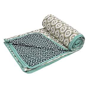 Buy Tundwal's Cotton Reversible Dohar/AC Blanket for Single Bed |All ...
