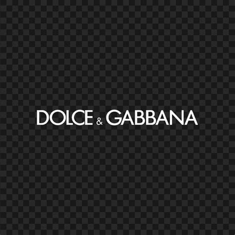 HD Dolce & Gabbana White Logo PNG | Citypng