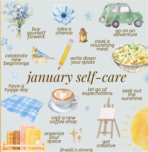Pin by Carol Kenner Henry on January | Self care activities, Self care ...