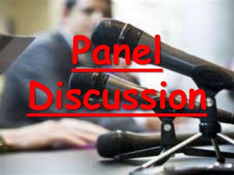 Image result for Slide Example of Topics for a Panel Discussion