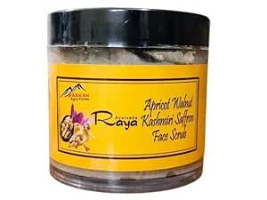 Buy Raya Saffron Walnut Apricot Face Scrub - Kashmiri Saffron Walnut ...