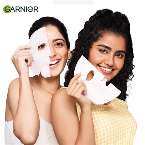 Garnier Bright Complete Clear Up Anti Pimple Face Sheet Mask Combo