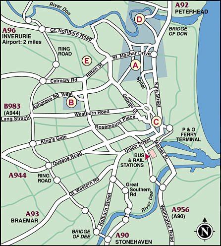Image result for Aberdeen Map