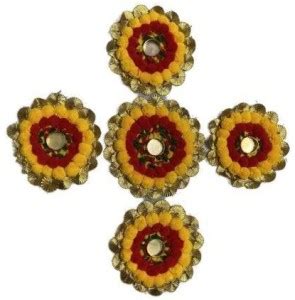CROWN NIMREET Diwali Decor Indoor/Outdoor Rangoli Candle Holder Set ...