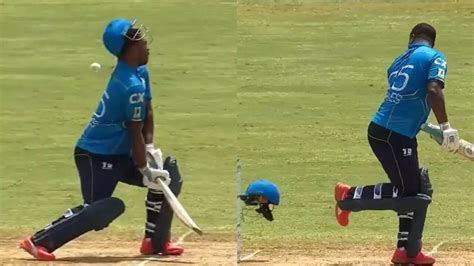 Carribean Premier League: Scary! West Indies Batter Escapes Nasty Head ...