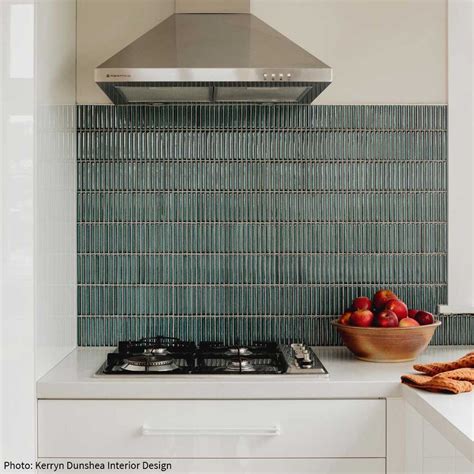 Deep Green Kitchen Tiles