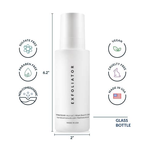 Buy NAELI AHA/BHA - 10% Glycolic Acid Face Wash, Salicylic Acid Face ...