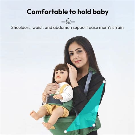 Buy 3-in-1 Baby Carrier with Hip Seat and Storage Pockets Online