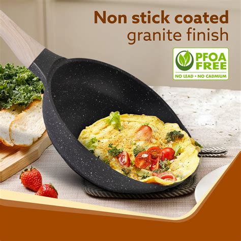 AGARO Imperial Granite Non Stick Cookware Set , 3pcs Cookware Set – Agaro