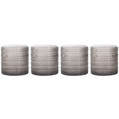 Home Essentials Halo 4-pc. Rock Glass Set