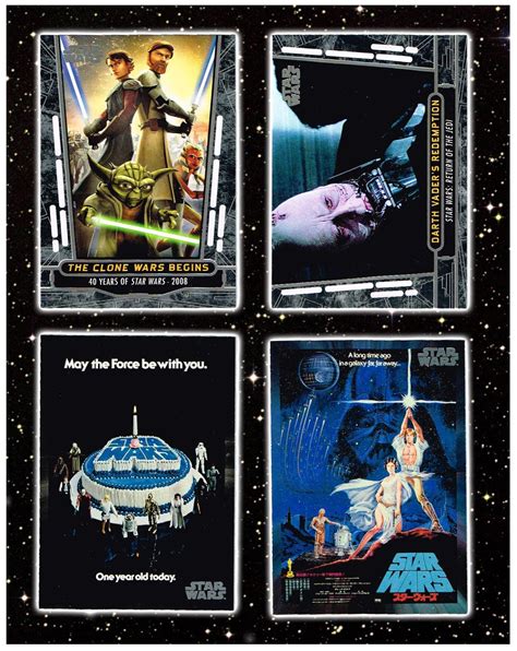 20 Years Before 2000: Topps Star Wars 40th Anniversary Cards