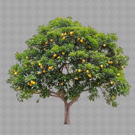 Arbre Png Garapa avec une canopée ronde dense Arbre moyen à grand Arbre ...