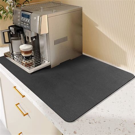Buy Coffee Mat for Countertops,Absorbent Coffee Bar Mat for Kitchen ...